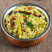 Pulihora (Tamarind Rice)