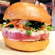 Umami Ahi Tuna Burger