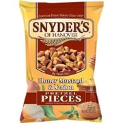 Honey Mustard and Onion Pretzel Pieces