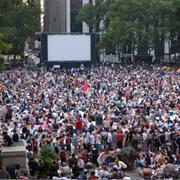 See Movies in Bryant Park