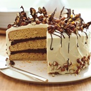 Almond Praline Cake