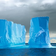 Tabular Icebergs, Antarctica