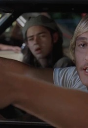 Matthew McConaughey and Rory Cochrane in Dazed and Confused (1993)