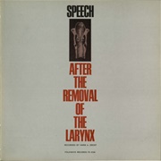 Harm A. Drost - Speech After the Removal of the Larynx