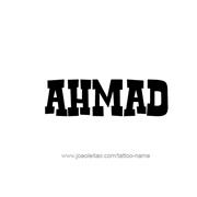 Ahmad