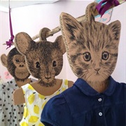 Funny Selfmade Cardboard Coat Hanger