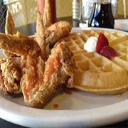 Try Chicken and Waffles at New Center Eatery