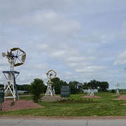 World's Largest Outdoor Windmill Collection, Jasper, Minnesota