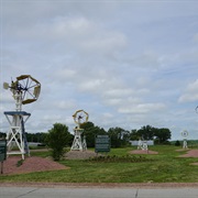 World&#39;s Largest Outdoor Windmill Collection, Jasper, Minnesota