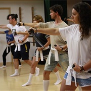 Samurai Performance & Sword Lessons in Kembu, Japan