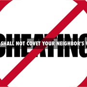 "You Shall Not Covet Your Neighbor's Wife."