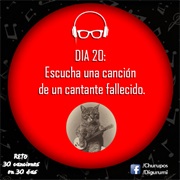 Día 20: Escucha Una Canción De Un Cantante Fallecido.