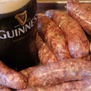 Sausage and Guinness