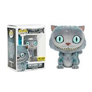 Cheshire Cat Grey Flocked