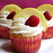 Lemon Raspberry Cupcakes