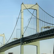 Walt Whitman Bridge Over Delaware River, Philadelphia