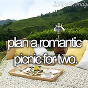 Plan a Romantic Picnic for Two