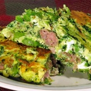 Sausage and Broccoli Rabe Frittata