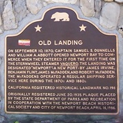 The Old Landing of Newport Beach