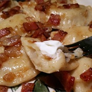Maple Bacon & Perogies