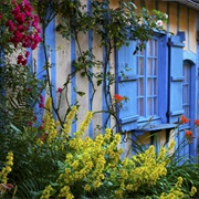 Visit Gerberoy, Picardy.