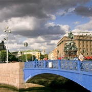 The Blue Bridge, St Petersburg