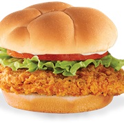 Wendy's Spicy Chicken Burger