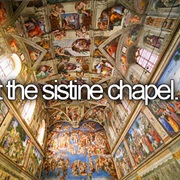 Visit the Sistine Chapel