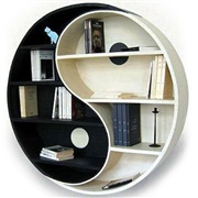 The Yin Yang Bookshelf