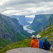 Western Brook Pond, Newfoundland, Canada