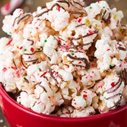 Peppermint Bark Popcorn