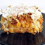 Transylvanian Baked Sauerkraut With Sausages