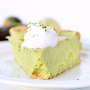 Avocado Key Lime Pie