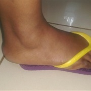 You Wear Flip-Flops Instead of Shoes.