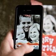 Use Photo Christmas Cards as Contact Images in Your Phone