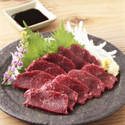 Basashi (Horse Sashimi)