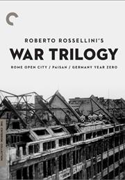 Roberto Rossellini War Trilogy