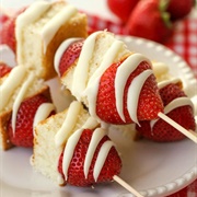 Strawberry Shortcake on a Stick