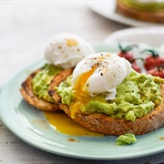 Avocado and Poached Egg Toast