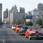 See Old Cars at the Woodward Dream Cruise
