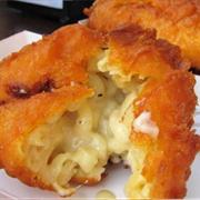 Deep-Fried Mac N Cheese