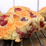 Cherry Scones