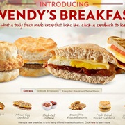 Wendy&#39;s Breakfast