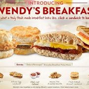 Wendy's Breakfast
