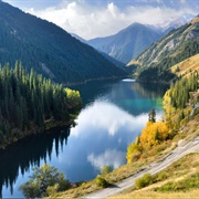 Kolsai Lakes National Park, Kazakhstan