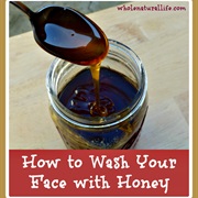 Wash Your Face/Hair With Raw Honey