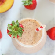 Strawberry Peach Smoothie