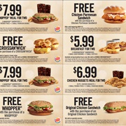 Fast Food Coupon