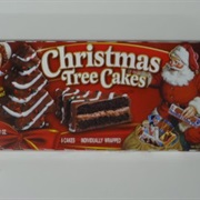 Chocolate Christmas Tree Cake