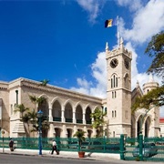 Visiting Bridgetown in Barbados